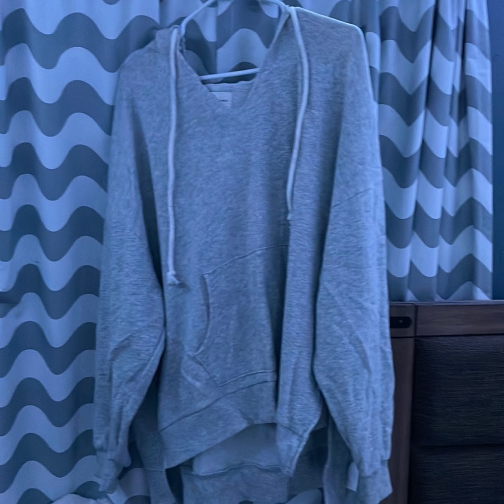 american eagle sweater, gray, xl
